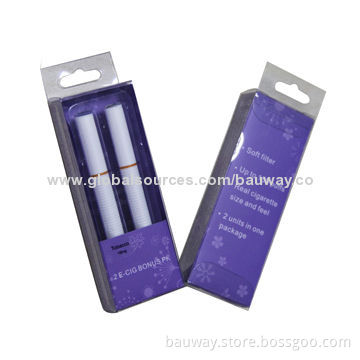 Portable Disposable E-cigarette, Bauway 075G, Up to 120 Puffs, 3.7V-80mAh Battery Capacity